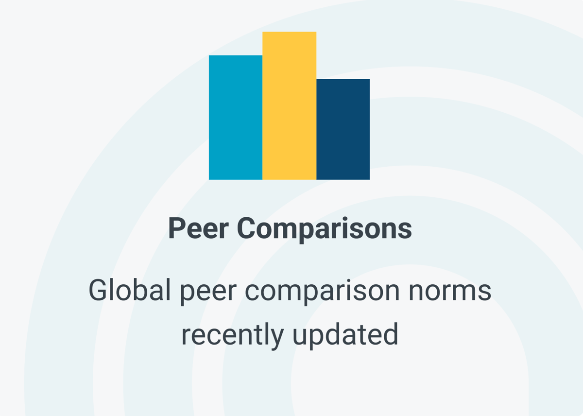 Peer Comparsons Card